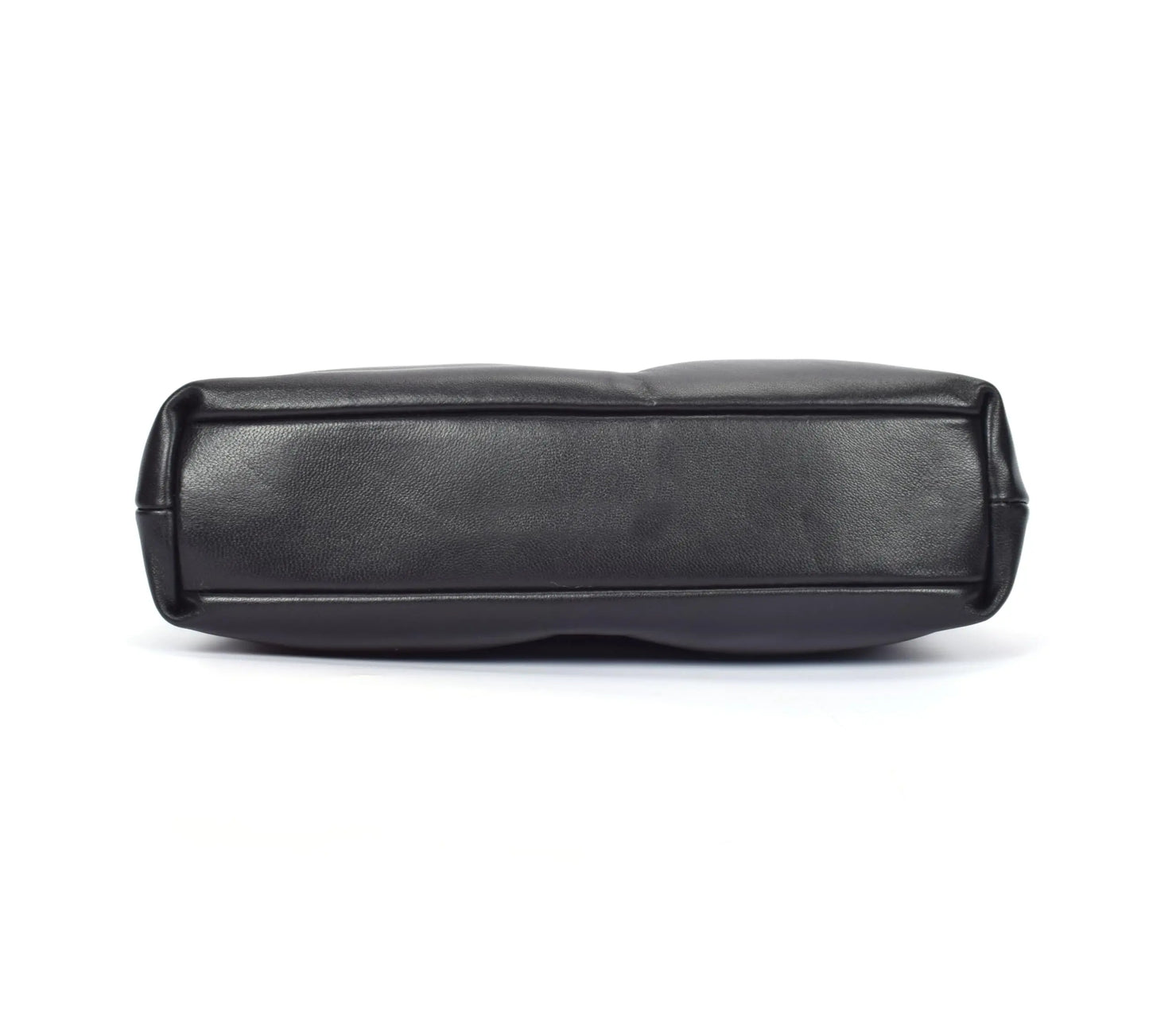 Premium Italian Leather Shoulder Bag for Women – 100% Genuine Leather. Detachable & Adjustable Strap (Black) - Charo García