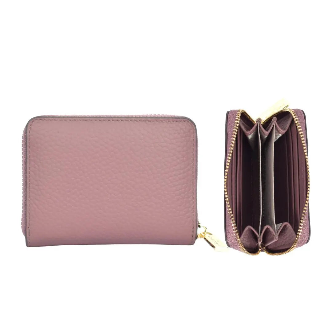 Wallet cuadrada cuero - Charo García