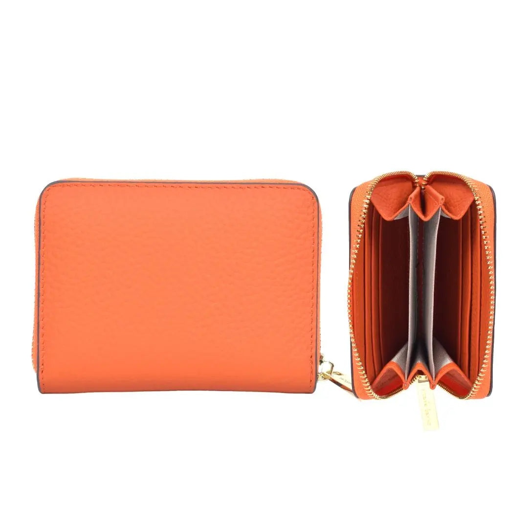 Wallet cuadrada cuero - Charo García