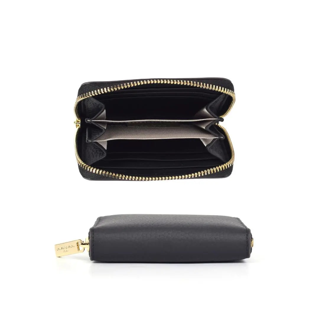 Wallet cuadrada cuero - Charo García