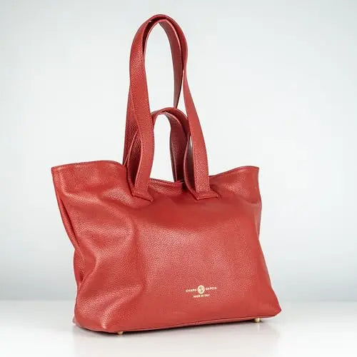 CHARO GARCIA Premium Italian Leather Handmade in Florence, Italy. Convertible 2-1 Satchel for Women Gabriela Collection Made in Italy (Black) - Charo García