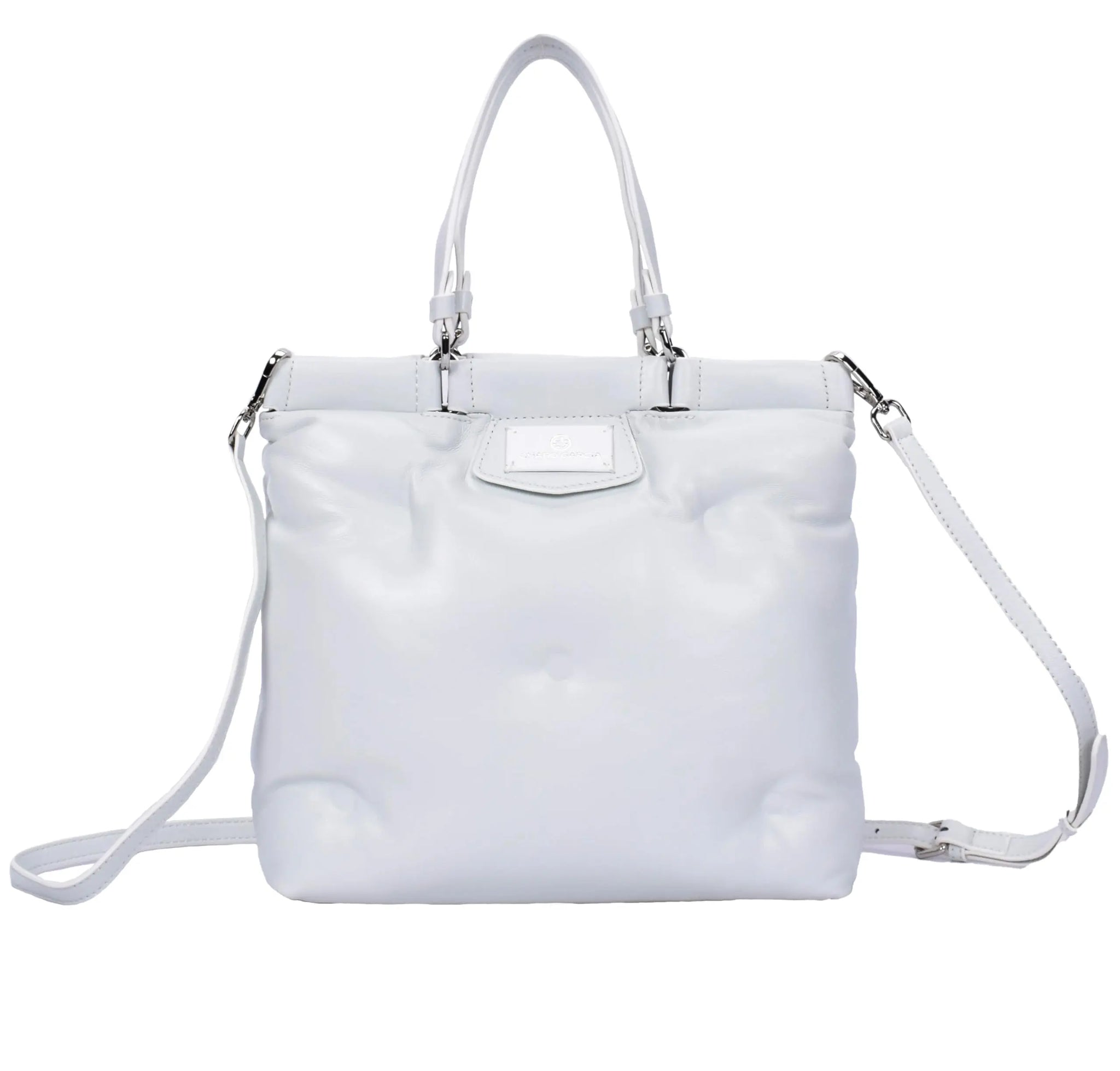 Premium Italian Leather Crossbody Bag for Women – 100% Genuine Leather Handbag. Shoulder Bag with Detachable Strap (Black) - Charo García