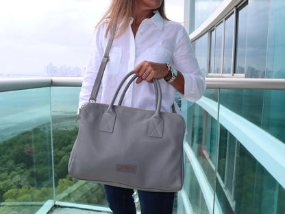 Premium Italian Leather Handmade in Florence, Italy. Satchel Shoulder Bags for Women with Classic Full Grain Leather. Rosario Collection Made in Italy (Black) - Charo García