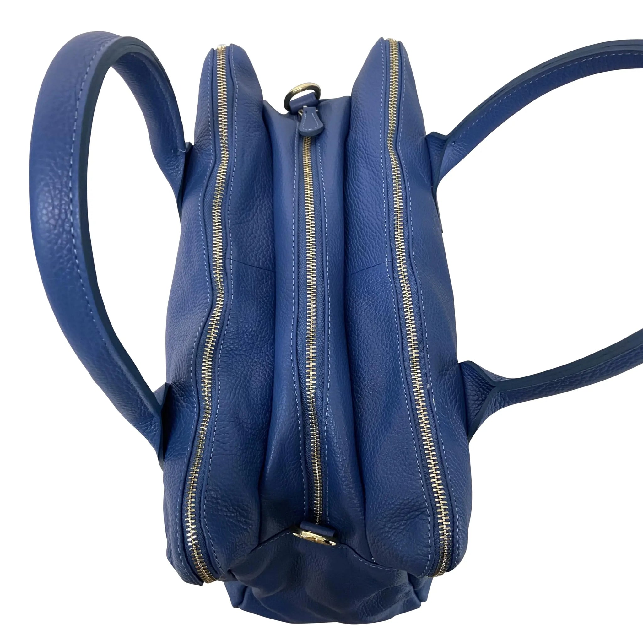 Premium Italian Leather Handmade in Florence, Italy. Satchel Shoulder Bags for Women with Classic Full Grain Leather. Rosario Collection Made in Italy (Black) - Charo García