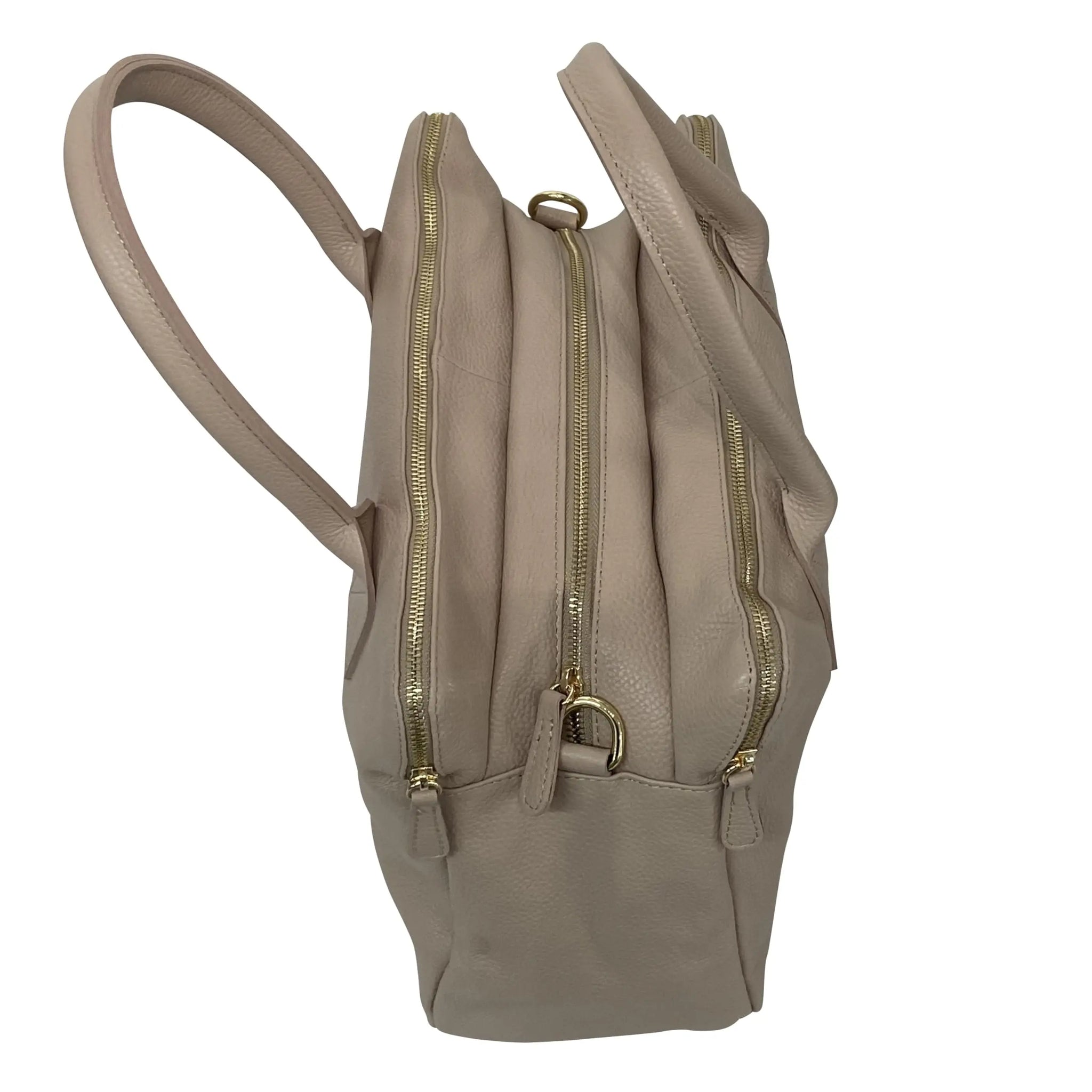 Premium Italian Leather Handmade in Florence, Italy. Satchel Shoulder Bags for Women with Classic Full Grain Leather. Rosario Collection Made in Italy (Black) - Charo García