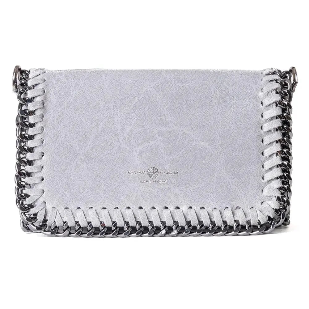 Premium Italian Leather Handmade in Florence, Italy. Small Crossbody Bag for Women with a Detachable Strap. Daniela Collection Made in Italy (Beige) - Charo García