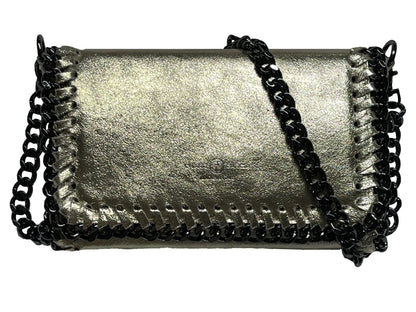 Premium Italian Leather Handmade in Florence, Italy. Small Crossbody Bag for Women with a Detachable Strap. Daniela Collection Made in Italy (Beige) - Charo García