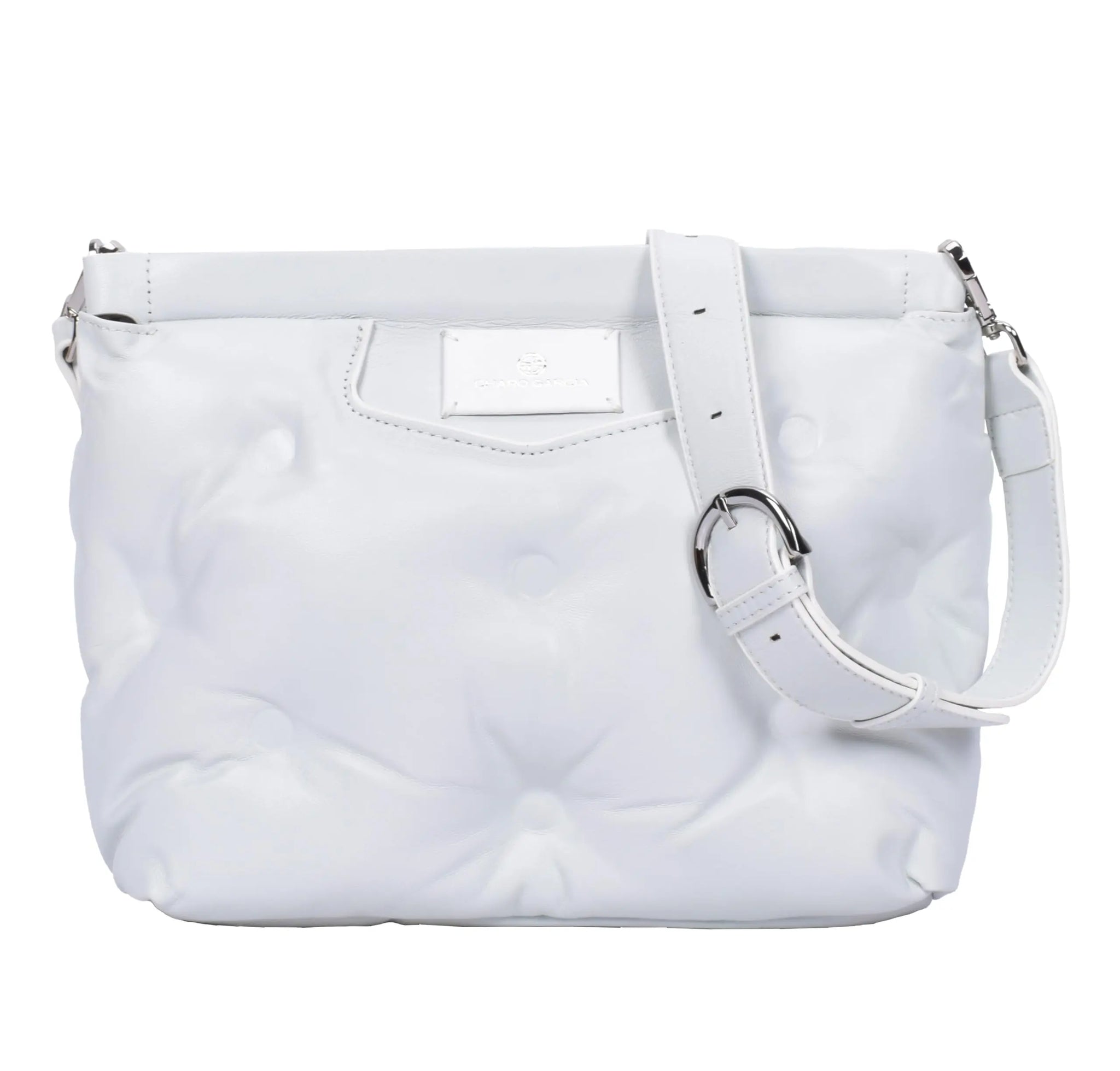 Premium Italian Leather Tote Bag for Women – 100% Genuine Leather Handbag. Crossbody Bag with Detachable Strap (Black) - Charo García