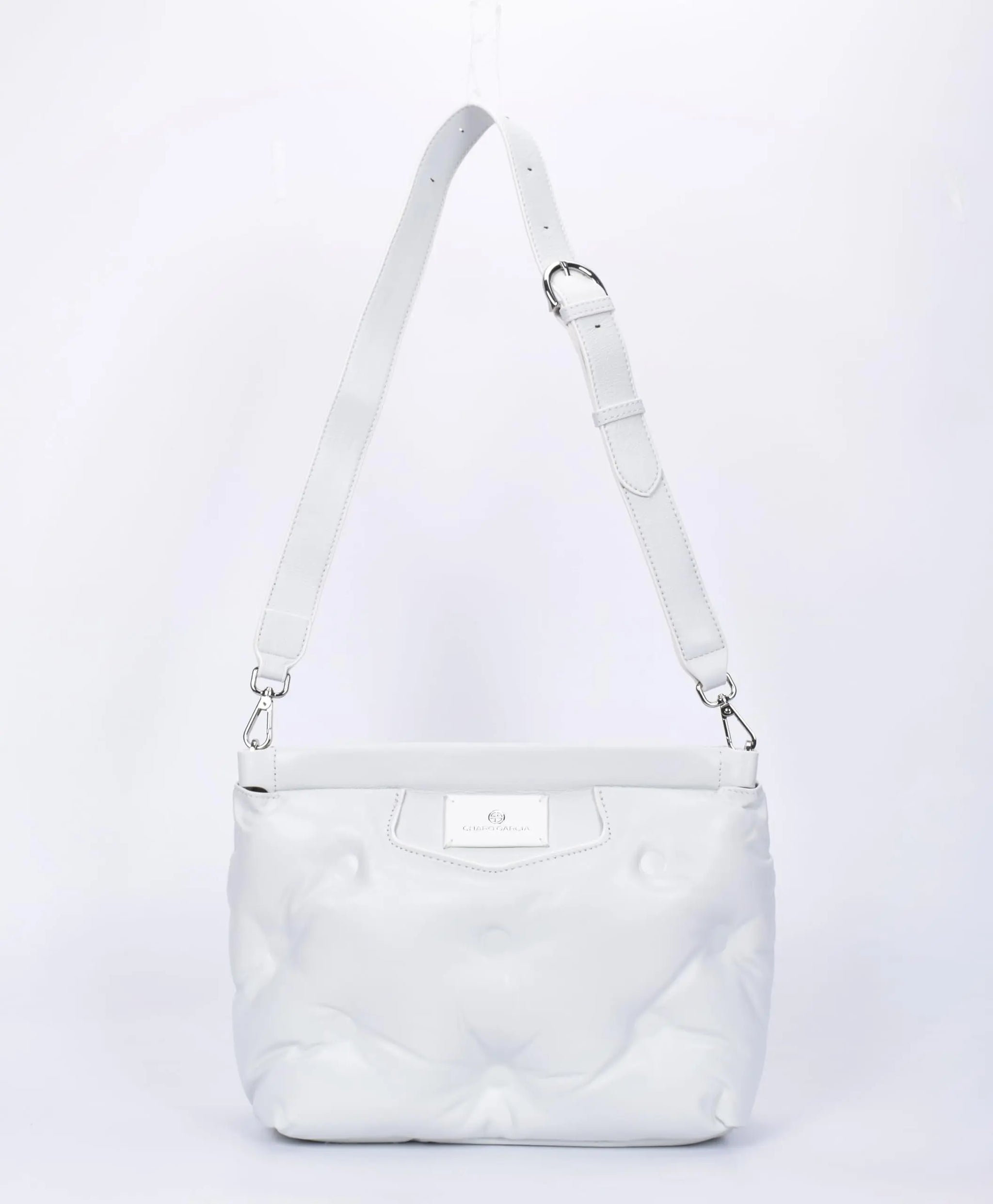 Premium Italian Leather Tote Bag for Women – 100% Genuine Leather Handbag. Crossbody Bag with Detachable Strap (Black) - Charo García