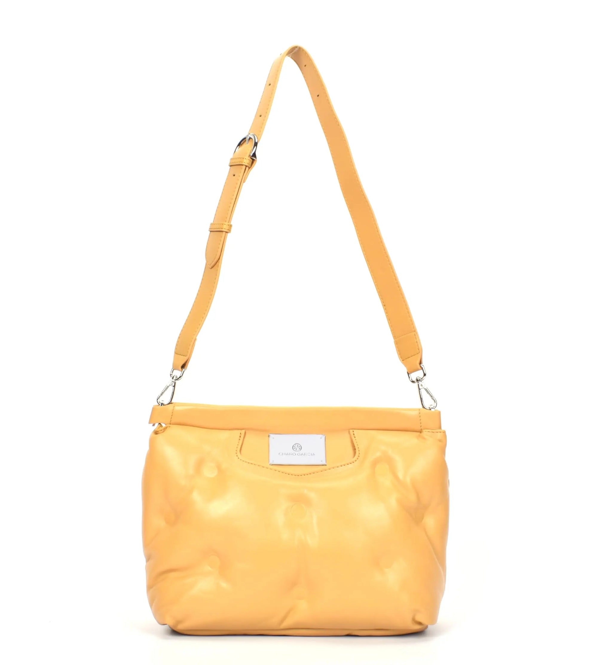 Premium Italian Leather Tote Bag for Women – 100% Genuine Leather Handbag. Crossbody Bag with Detachable Strap (Black) - Charo García