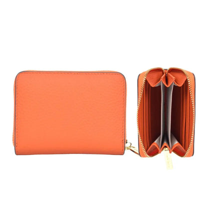 Wallet cuadrada cuero - Charo García